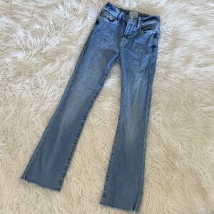 Frame Denim Light Blue Flare Jeans